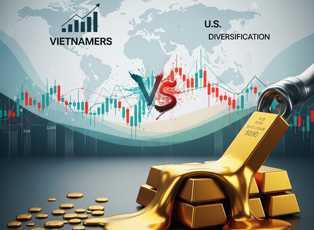 Cuộc Chiến Cung Cầu Chứng Khoán Việt, Mỹ Phân Hóa, Vàng 